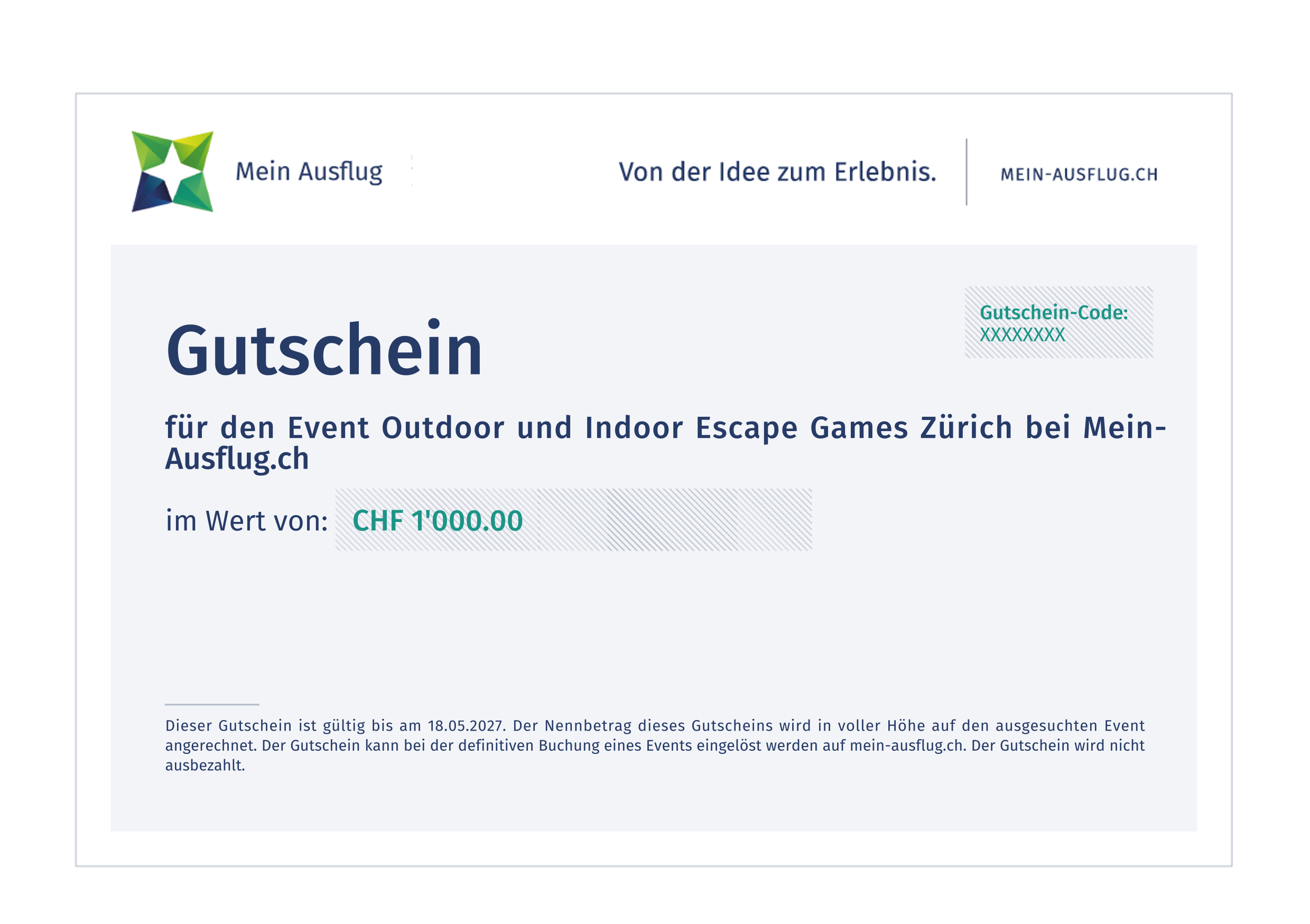 Outdoor und Indoor Escape Games Zürich
