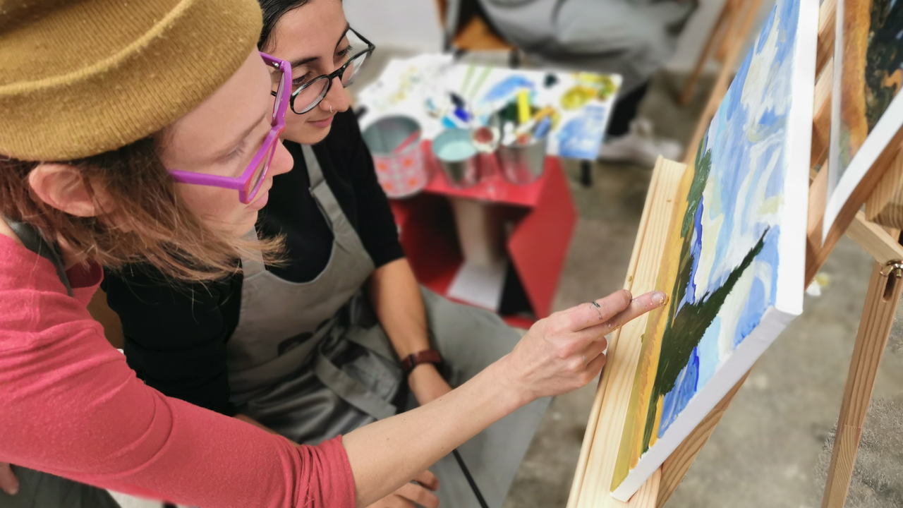 Having a team event in our atelier is an ideal alternative for a creative recreation and recharge after the never-ending days of work. If you are curious about experiencing something beyond words and logic, look no further!