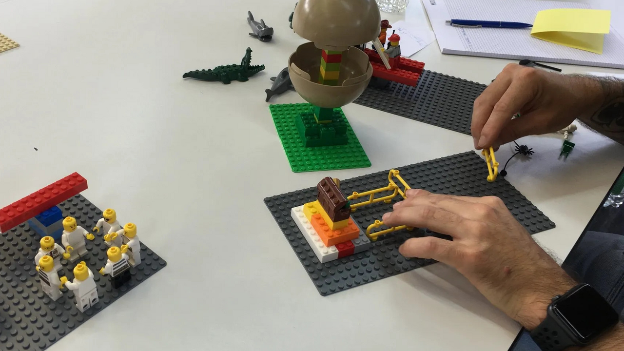 Workshops mit der Lego® Serious Play® Methode. Ziel: effiziente Meetings, schnelle Problemlösung, einheitliches Verständnis, spielerisch Lernen. Genial, dass dieser gegenseitige Austausch beim Seminar mit der Methode auch noch Spass macht.