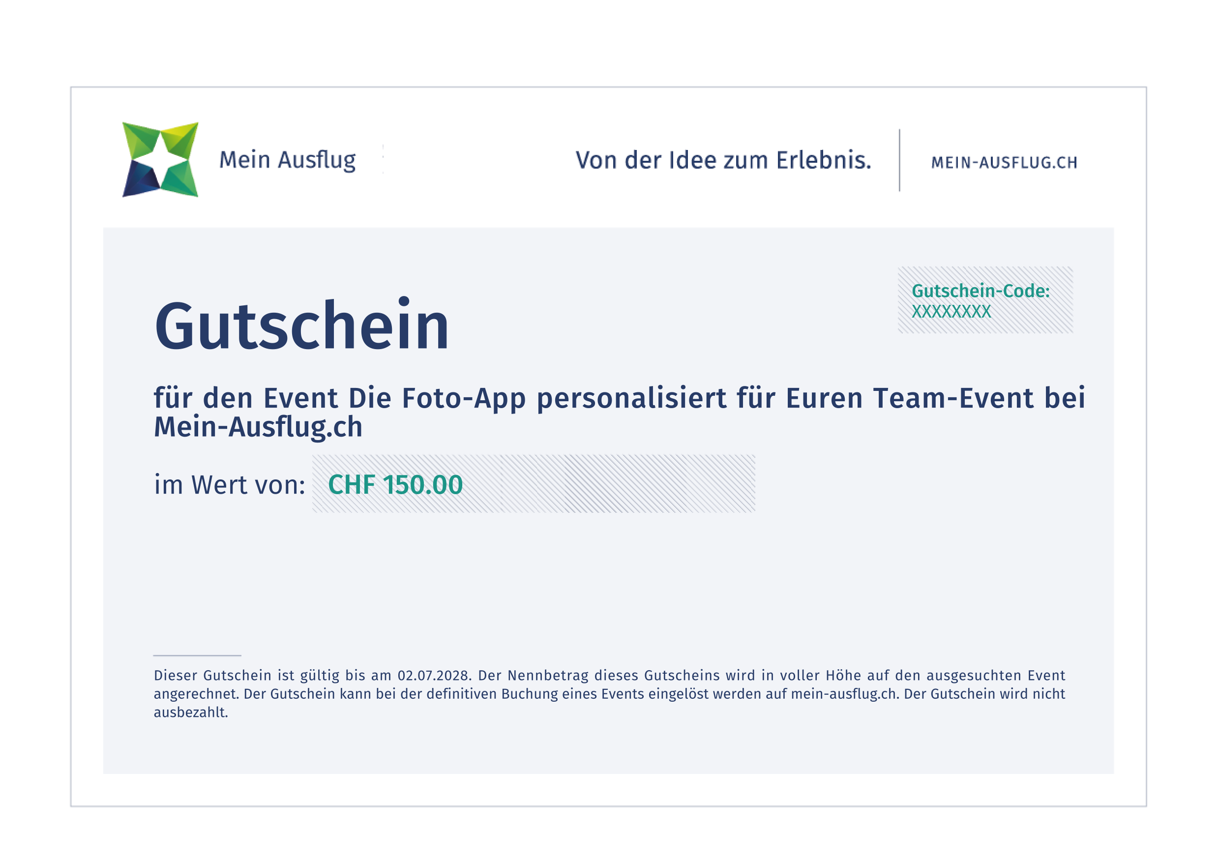 Die Foto-App personalisiert für Euren Team-Event