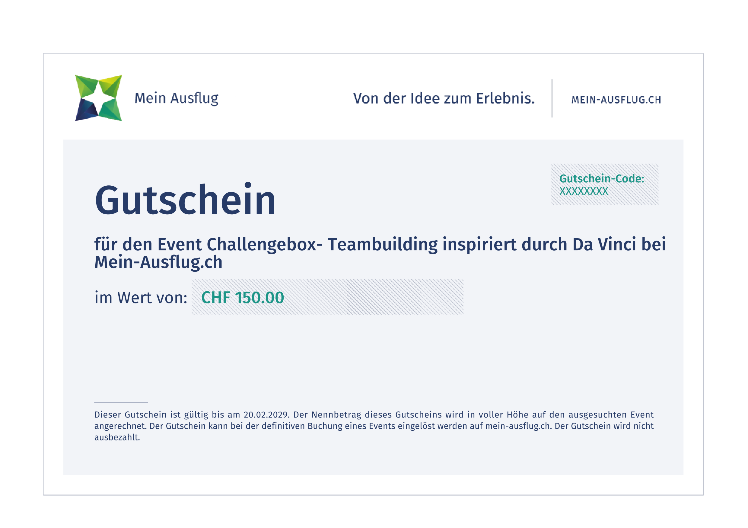Challengebox- Teambuilding inspiriert durch Da Vinci