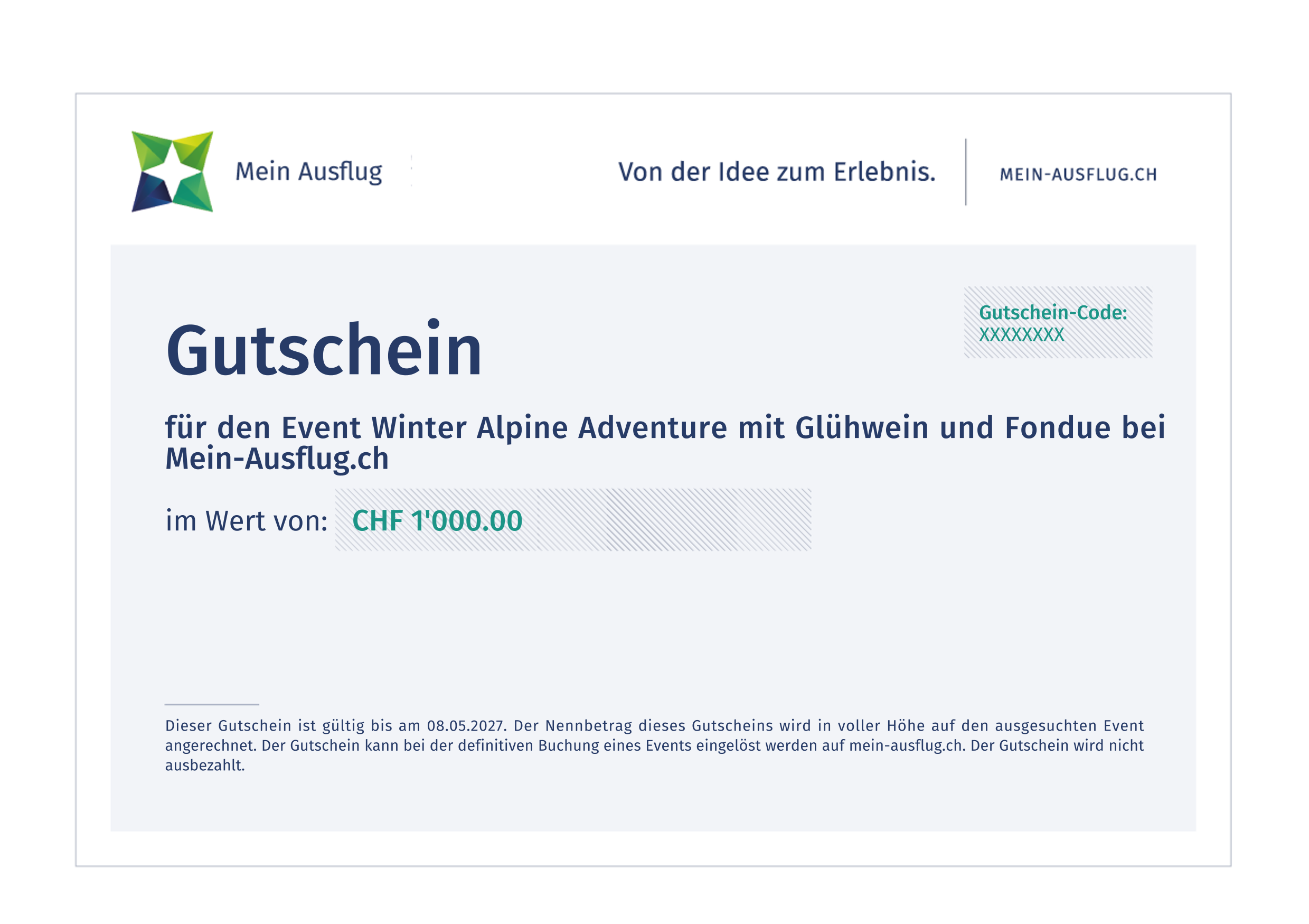 Winter Alpine Adventure mit Glühwein und Fondue