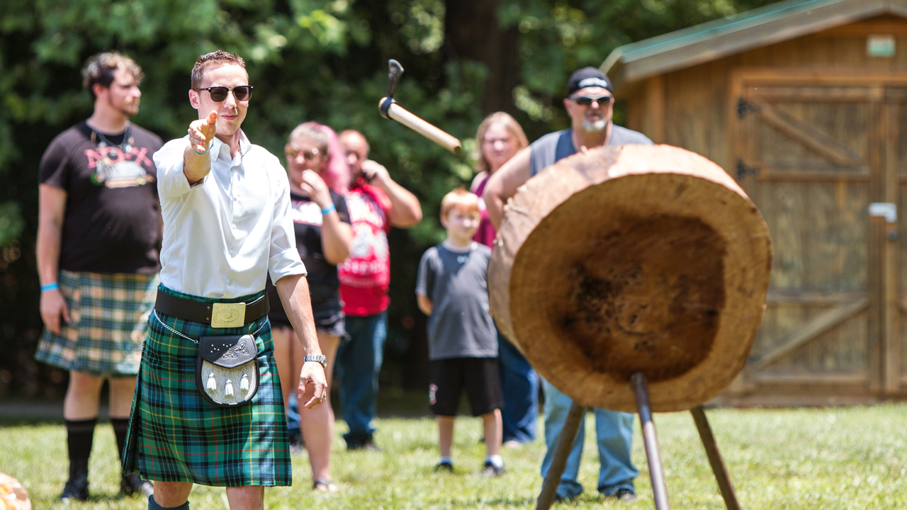 Highland Games „Schottenrock statt Krawatte"