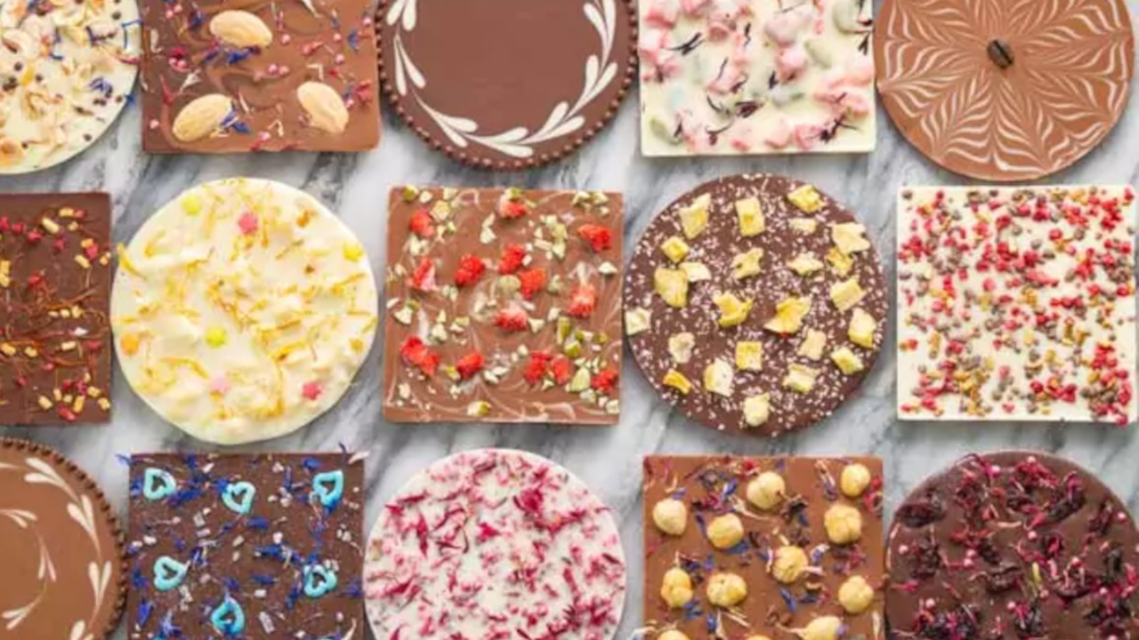 Schokoladentafel selbst giessen