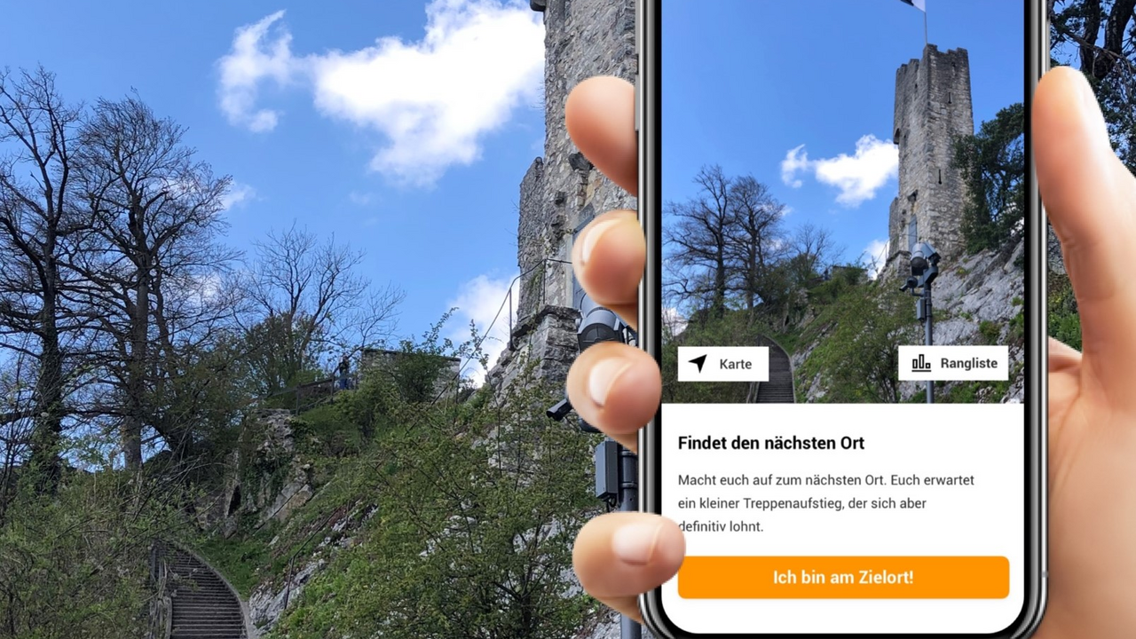 Spannende Schnitzeljagd im Team in Baden Entfesselt den Teamgeist! In dieser selbst geführten Schnitzeljagd erkundet ihr die wunderschöne Stadt Baden auf spielerische Weise. Stärkt eure Teamkommunikation und löst gemeinsam knifflige Rätsel, während ihr faszinierende Fakten über die Stadt erfahrt. Die App-basierte Schnitzeljagd durch eine der vielen schönen Städte weltweit ist genau die richtige Idee für euren nächsten Gruppenausflug.