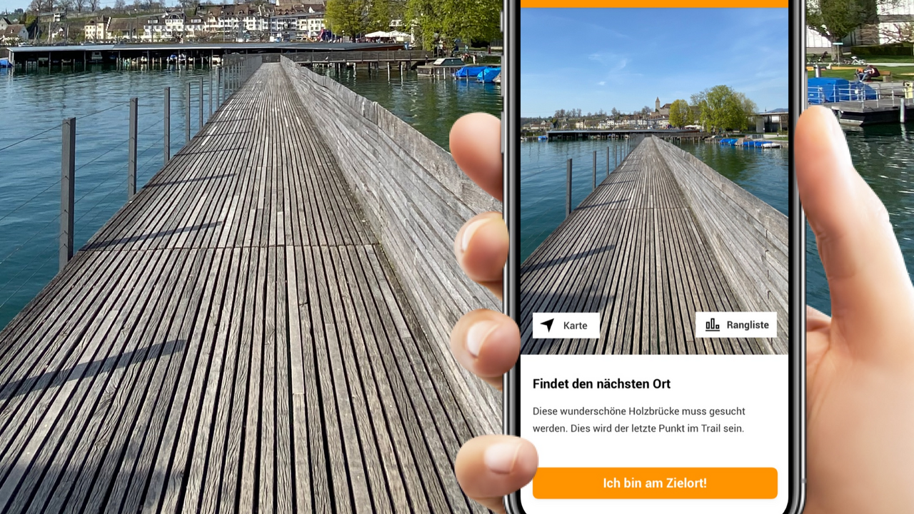 Entfesselt den Teamgeist! In dieser selbst geführten Schnitzeljagd erkundet ihr die wunderschöne Gemeinde Rapperswil auf spielerische Weise. Stärkt eure Teamkommunikation und löst gemeinsam knifflige Rätsel, während ihr faszinierende Fakten über die Gemeinde erfahrt. Die App-basierte Schnitzeljagd durch eine der vielen schönen Orte weltweit ist genau die richtige Idee für euren nächsten Gruppenausflug.