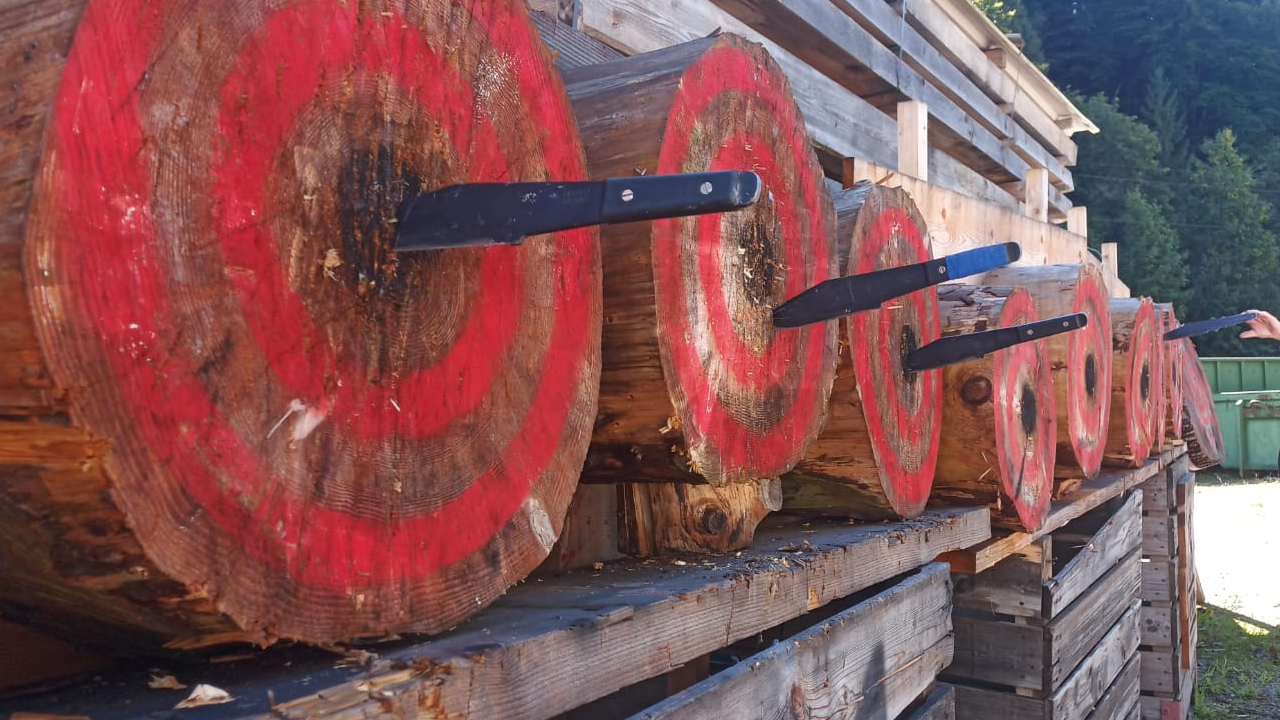 Schnell und präzise – Messerwerfen verlangt Konzentration – und macht richtig Spass. Ein erfahrener Instruktor führt euch durch den gesamten Kurs. Enthalten: Einführung in Technik, Haltung & Sicherheit Wurftraining mit verschiedenen Wurfmessern Kleiner Wettkampf zum Abschluss Wurfgegenstände Verschiedene Wurfmesser Äxte Schaufel