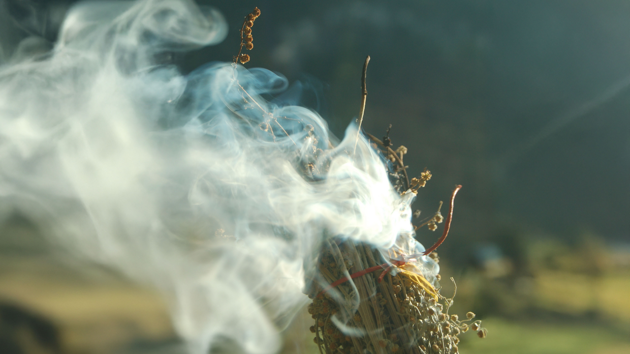 Räuchern ist eine uralte Praxis, die in vielen Kulturen tief verwurzelt ist. Sie dient der Reinigung, der Zeremonie und der Verbindung mit dem Wesentlichen. In diesem besonderen Workshop lernen Sie Räucherpflanzen kennen, binden Ihren eigenen Räucherstängel und erfahren mehr über die Bedeutung und Anwendung traditioneller Räucherrituale.