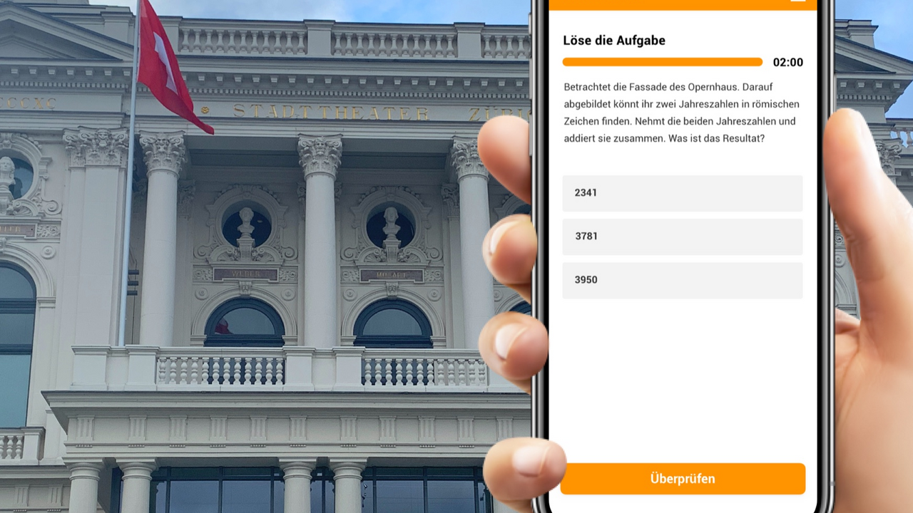Entfesselt den Teamgeist! In dieser selbst geführten Schnitzeljagd erkundet ihr die wunderschöne Stadt Zürich (Altstadt 2) auf spielerische Weise. Stärkt eure Teamkommunikation und löst gemeinsam knifflige Rätsel, während ihr faszinierende Fakten über die Stadt erfahrt. Die App-basierte Schnitzeljagd durch eine der vielen schönen Städte weltweit ist genau die richtige Idee für euren nächsten Gruppenausflug.