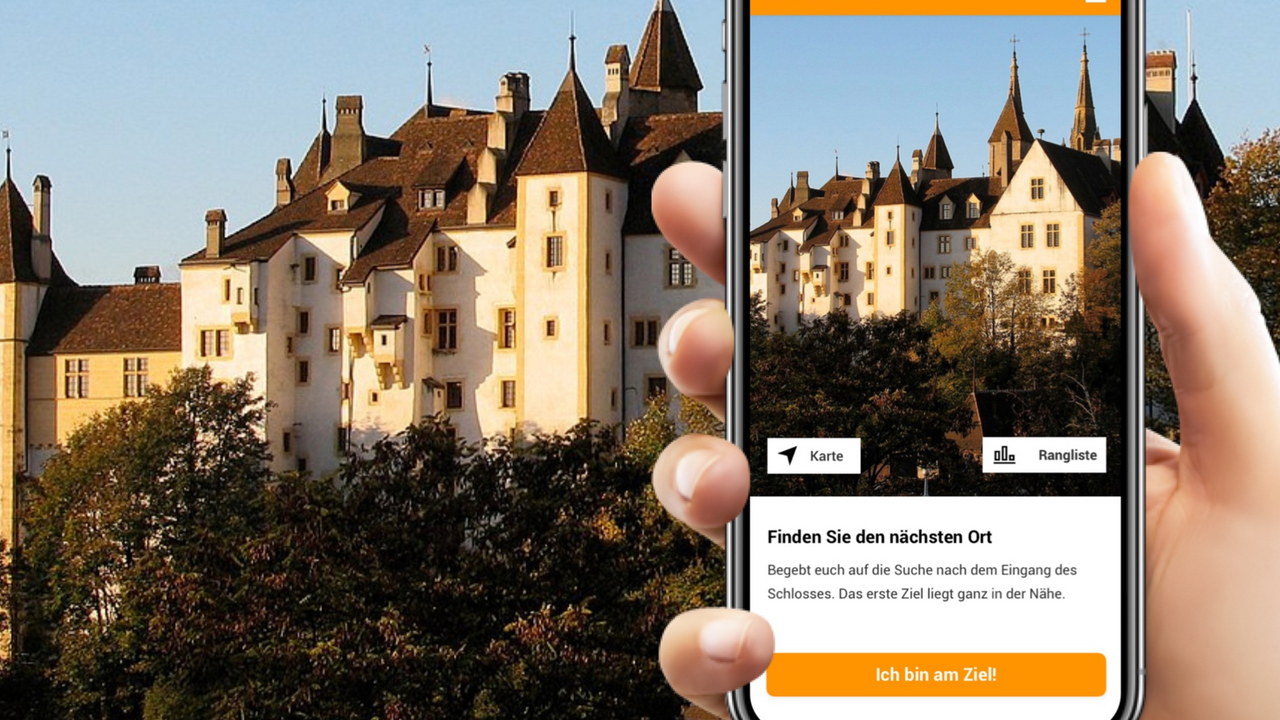 Spannende Schnitzeljagd im Team in Neuchâtel Entfesselt den Teamgeist! In dieser selbst geführten Schnitzeljagd erkundet ihr die wunderschöne Stadt Neuchâtel auf spielerische Weise. Stärkt eure Teamkommunikation und löst gemeinsam knifflige Rätsel, während ihr faszinierende Fakten über die Stadt erfahrt. Die App-basierte Schnitzeljagd durch eine der vielen schönen Städte weltweit ist genau die richtige Idee für euren nächsten Gruppenausflug.