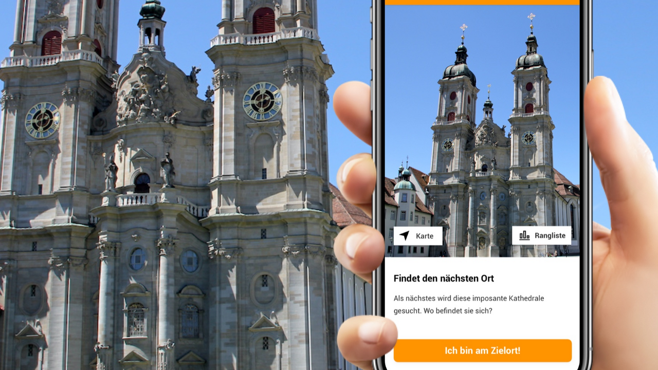 Spannende Schnitzeljagd im Team in St. Gallen Entfesselt den Teamgeist! In dieser selbst geführten Schnitzeljagd erkundet ihr die wunderschöne Stadt St. Gallen auf spielerische Weise. Stärkt eure Teamkommunikation und löst gemeinsam knifflige Rätsel, während ihr faszinierende Fakten über die Stadt erfahrt. Die App-basierte Schnitzeljagd durch eine der vielen schönen Städte weltweit ist genau die richtige Idee für euren nächsten Gruppenausflug.