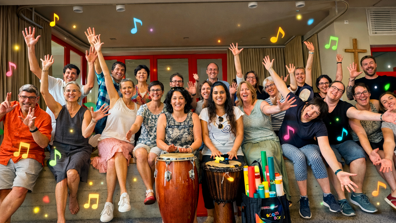 Das interaktive "MUSIK-QUIZ" lädt zu einem lebendigen Workshop ein, bei dem zwei Gruppen in einer Reihe von lustigen und aufregenden Disziplinen gegeneinander antreten – da bleibt kein Auge trocken! Keine Vorkenntnisse nötig, Dauer des Workshops ca. 120min., schweizweit möglich.