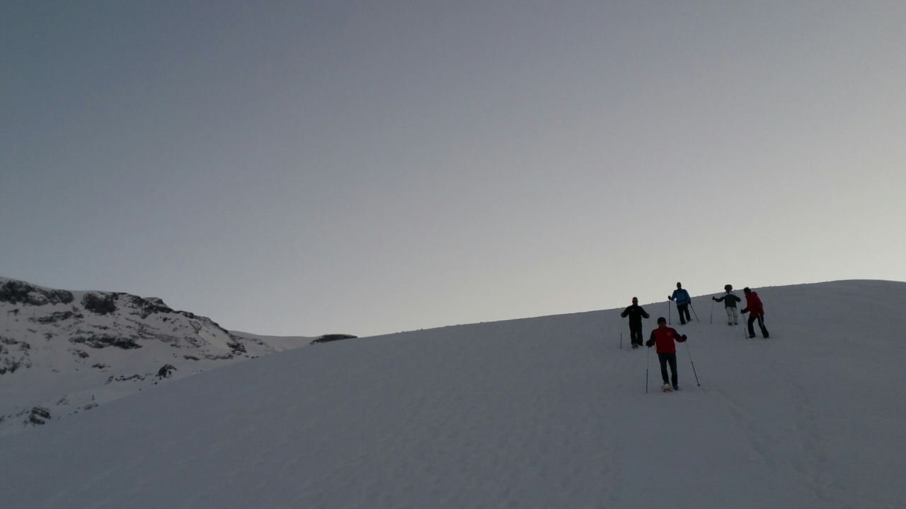 Schneeschuhtour zum Fondue-Iglu Sie legen die Schneeschuhe an und lassen Hektik und Stress hinter sich. Die Tour führt über das Hochplateau der Engstligenalp. Unberührte Natur und eine traumhafte Winterlandschaft erwarten Sie. Und am Ziel, im Fondue-Iglu, wartet die verdiente Stärkung.