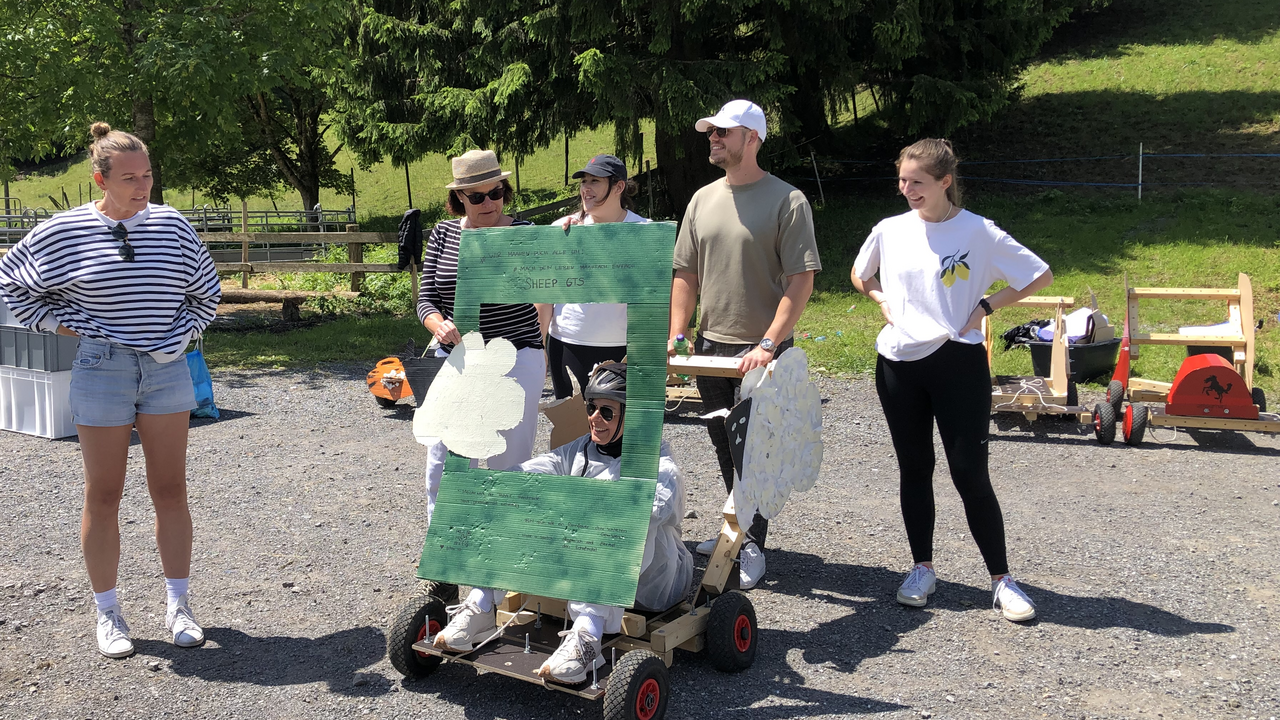 Seifenkistenbau mit Rennen St. Gallen