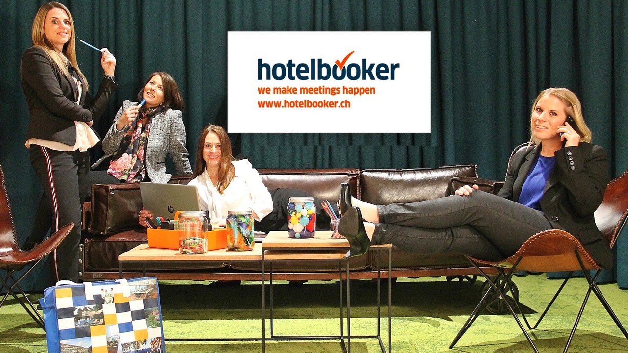 Kostenlose Locationvermittlung Zeit ist kostbar, also verschwenden Sie sie nicht mit zeitraubenden Tätigkeiten! hotelbooker ist eine kostenlose Hotelvermittlung für alle, die in der Schweiz und dem nahen Ausland Hotelunterkünfte oder Meetingräumlichkeiten für kleinere und grössere Gruppen ab 7 Personen suchen.