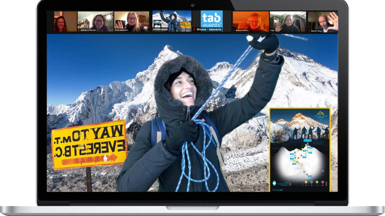 Expedition Mount Everest: Wollen Sie mit Ihrem Team auch auf den Gipfel des Erfolgs? Die Abenteuersimulation einer Expedition zum höchsten Berg der Welt ermöglicht Teamspirit und Kommunikation nun auch als Business Game zu erleben.